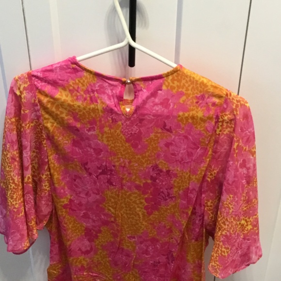 Ted Baker Metropolis Printed Top - Picture 3 of 3